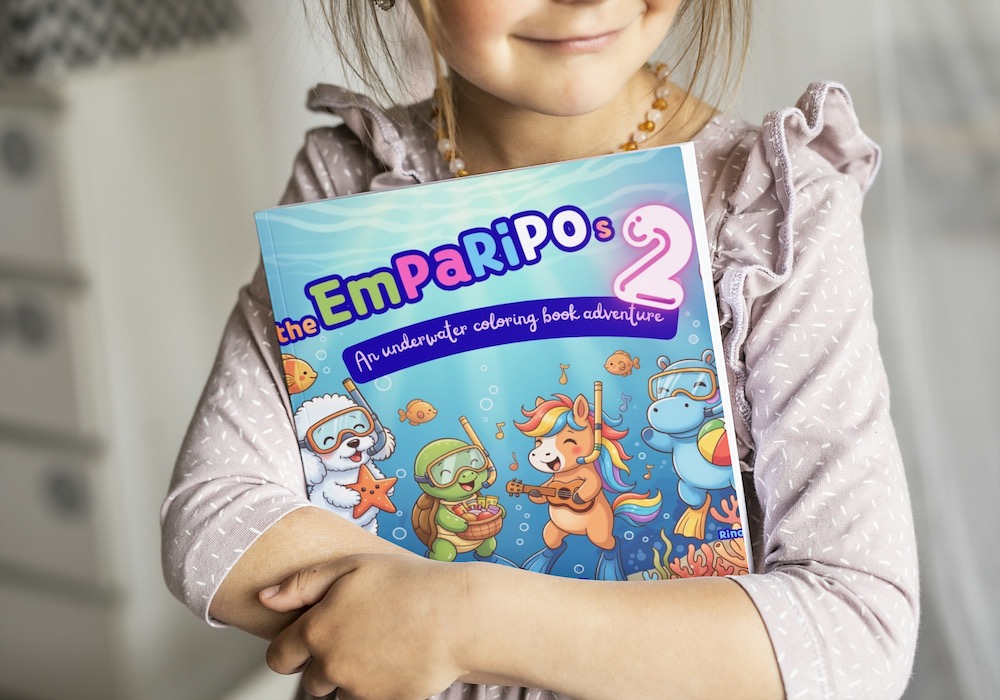 die EMPARIPOs Vol. 2 – Ein Ausmalabenteuer unter Wasser (Coloring Book)